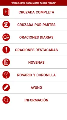 Cruzada de Oracion android App screenshot 4